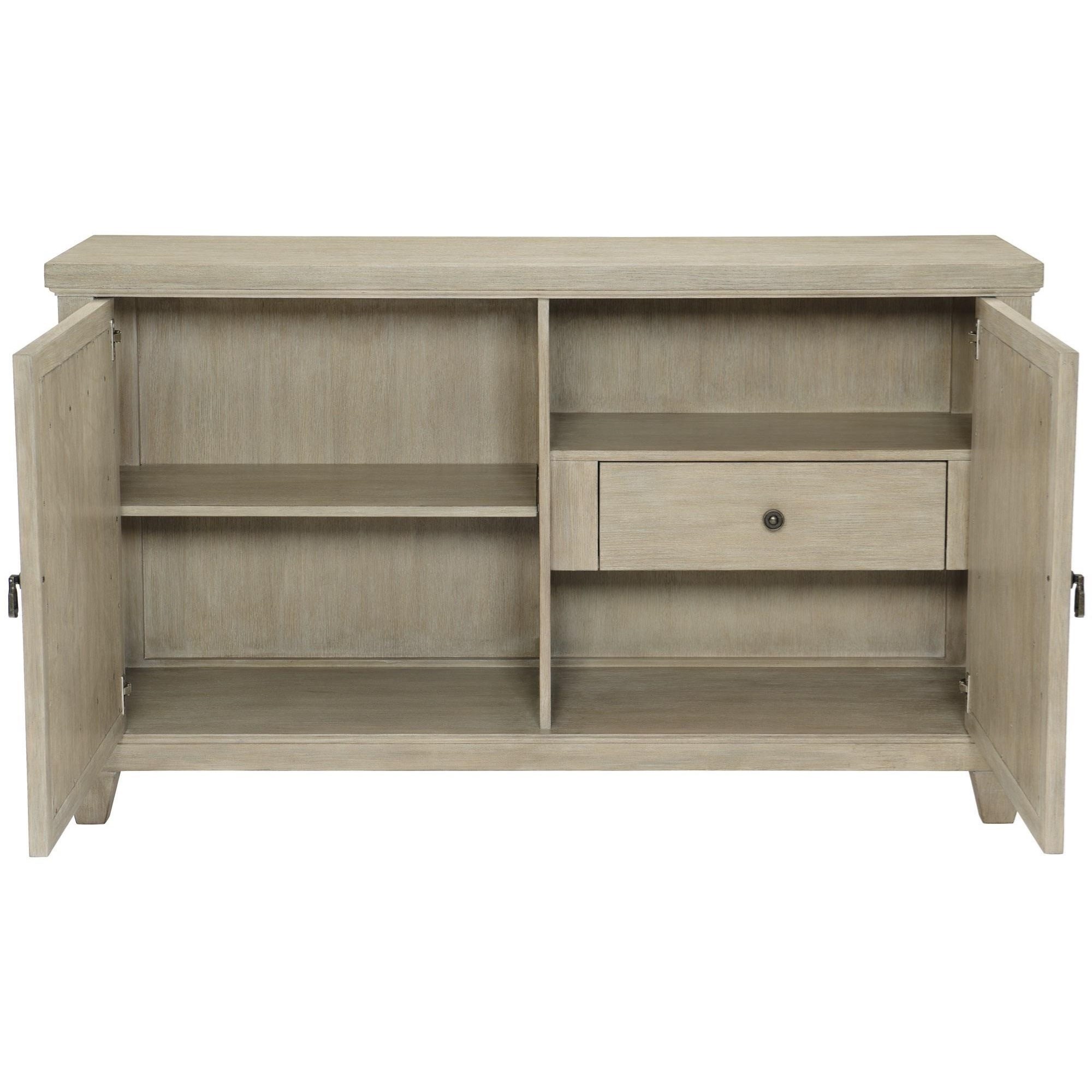 Bernhardt Santa Barbara Transitional 3Drawer Chest with Mirrored